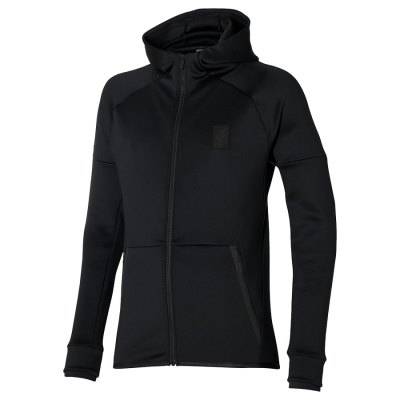 Sudaderas Con Capucha Mizuno Sweat Hoody SR Hombre - Negros - Chile M586CJQHTA